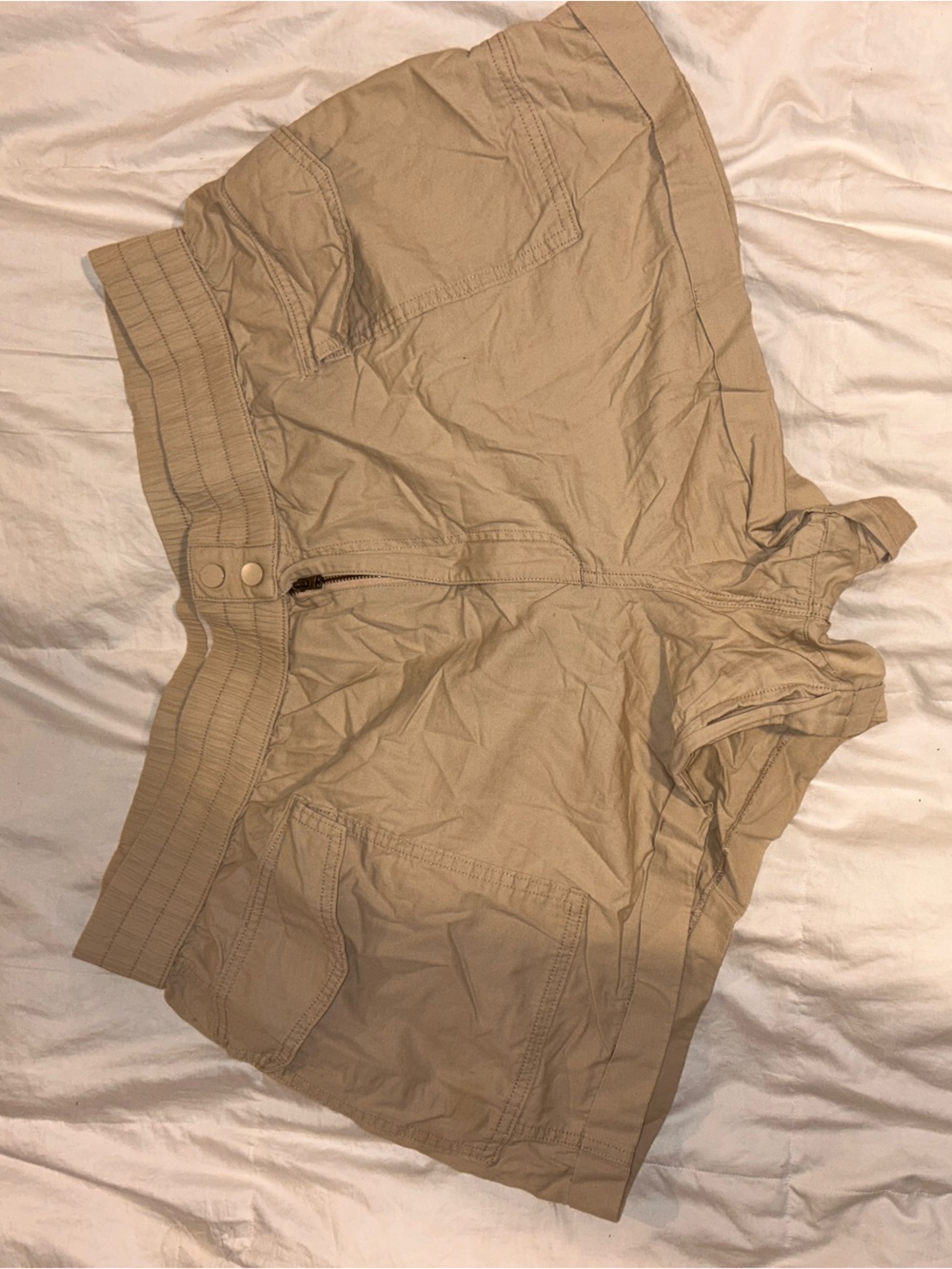 Abercrombie & Fitch Tan Cargo Shorts